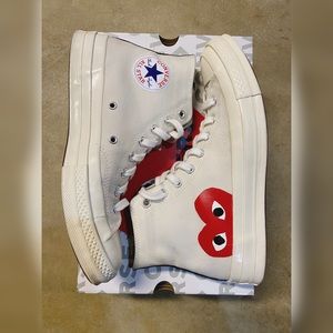 Comme des Garcon PLAY size 8.5